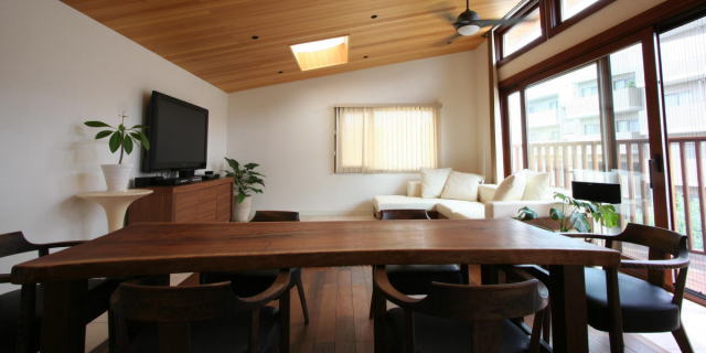 鎌倉設計者の家室内
